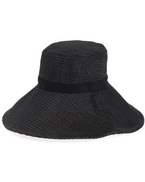 Nordstrom Rack Packable Wide Brim Floppy Sun Hat - Black