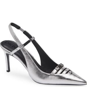 DKNY Malden Slingback Pump - Metallic