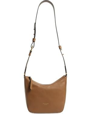Rag & Bone Prospect Square Leather Crossbody Bag - Brown