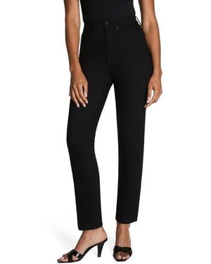 Spanx Spanxsculpt Redefine Slim Straight Jeans - Black
