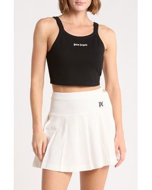 Palm Angels Logo Tank Top - Black