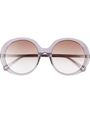 Chloé Core 54Mm Round Sunglasses - Pink