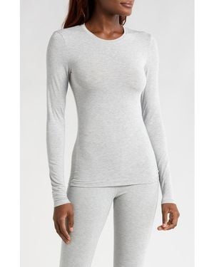 UGG Aidelene Long Sleeve Sleep Top - Gray