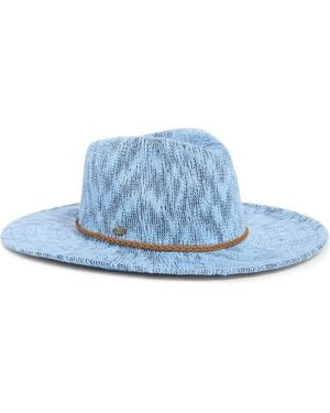Scala Knit Fedora - Blue