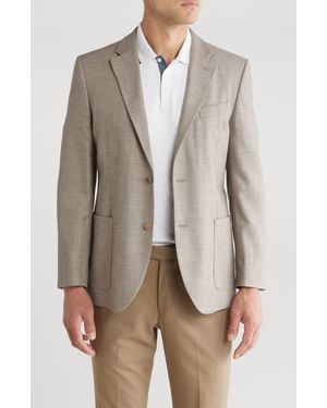 Nautica Notch Lapel Sport Coat - Natural