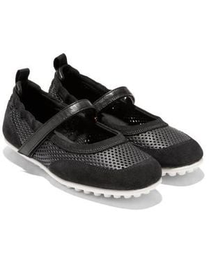 Cole Haan Grandprø Travina Leather Mary Jane Ballet Flat - Black