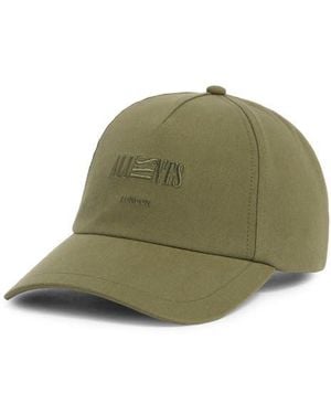 AllSaints Burman Logo Baseball Cap - Green