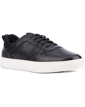 Xray Jeans Andra Faux Leather Sneaker - Black