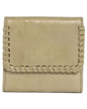 Hobo International Foray Small Leather Wallet - Natural