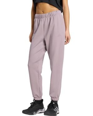 adidas Motion Yoga Essentials Climacool Pants - Purple
