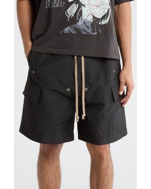 MNML Rave Cargo Shorts - Black