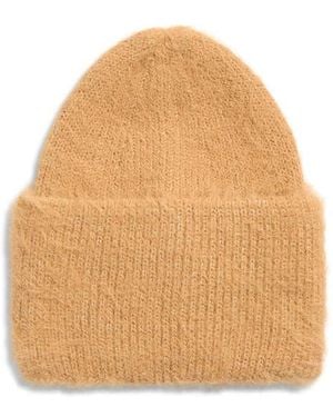 Tasha Cuffed Knit Beanie - Natural