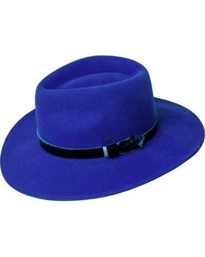 Bailey Levon Wool Fedora - Blue