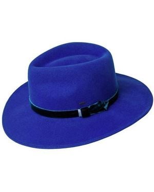 Bailey Levon Wool Fedora - Blue