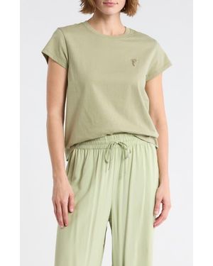 Billabong Palm Embroidered T-Shirt - Green