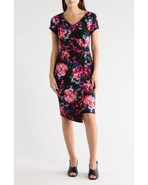 white christmas dresses Emerald Green Connected Apparel Short Dress Cocktail – The Dress Outlet main image 1