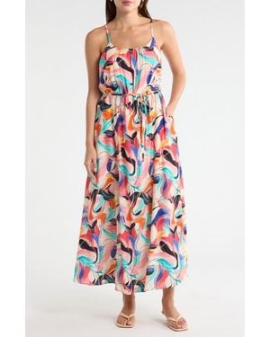 Sam Edelman Swirl Maxi Dress - White