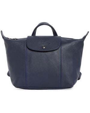 Longchamp Top Handle Backpack - Blue
