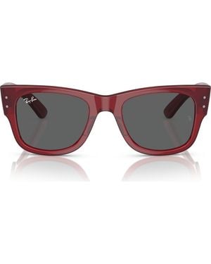 Ray-Ban Mega Wayfarer 52Mm Square Sunglasses - Brown