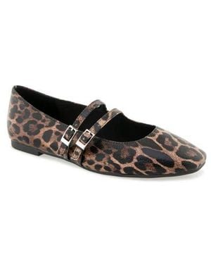 Kenneth Cole Malibu Mary Jane Flat - Black