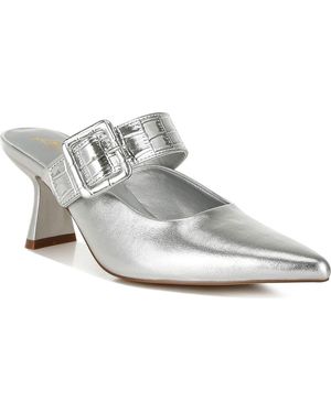 LONDON RAG Bismi Pointed Toe Mule - Gray