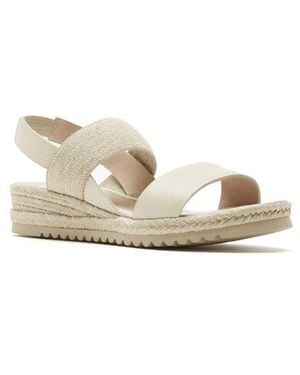 La Canadienne Rica Espadrille Wedge Sandal - Natural