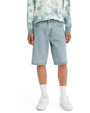 Levi's 469 Loose Denim Shorts - Blue