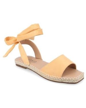 Journee Collection Journee Emelie Ballerina Sandal - Orange