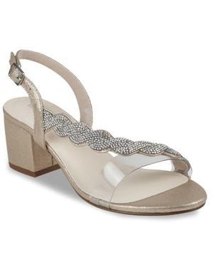 Touch Ups Ruby Slingback Sandal - White