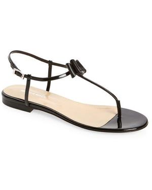 Mach & Mach Petite Cadeau Sandal - Natural