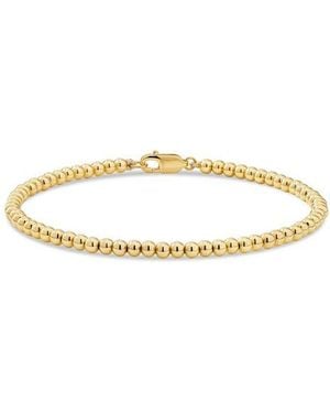 DEVATA Beaded Ball Bracelet - Metallic