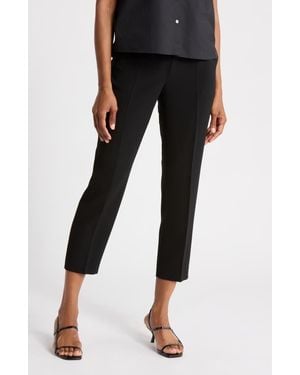 Theory Treeca Crepe Pants - Black