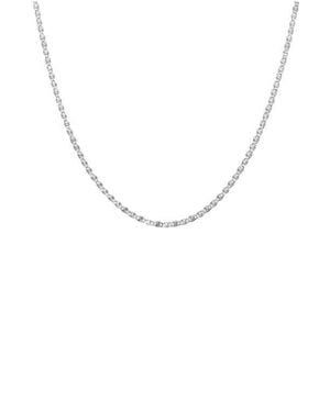 Best Silver Valentina Sterling Chain Necklace - Metallic