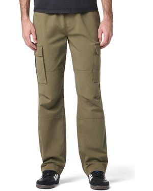 Hudson Jeans Stretch Cotton Cargo Pants - Green