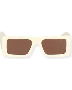 Off-White c/o Virgil Abloh Troy 54Mm Rectangular Sunglasses - Brown