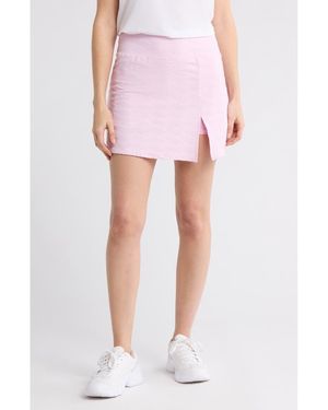 Jessica Simpson Textured Active Skort - Pink