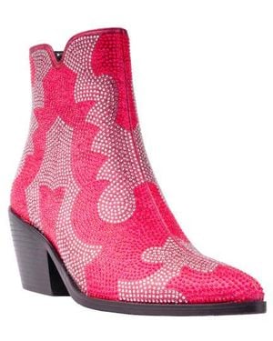 Ninety Union Forever Rhinestone Embellished Bootie - Pink