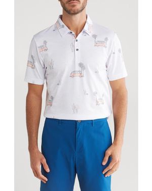 Travis Mathew Four Wheeling Polo - White