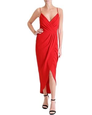 Julia Jordan High-Low Dress - Red