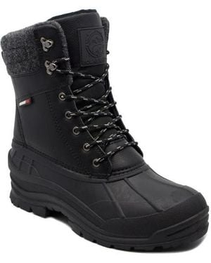 Polar Range Fowler Waterproof Snow Boot - Black