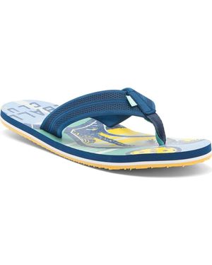 Izod Pickleball Flip Flop - Blue