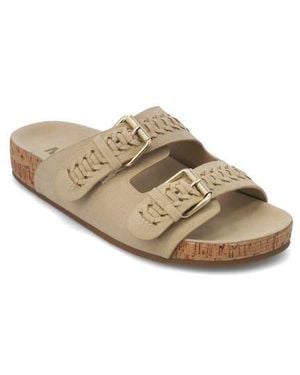MIA Madelynn Slide Sandal - Metallic