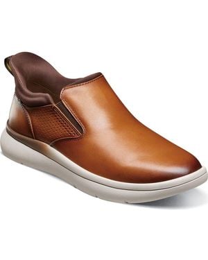 Florsheim Fleet Plain Toe Sneaker - Brown