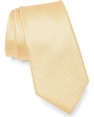 Duchamp Textured Silk Tie - Natural