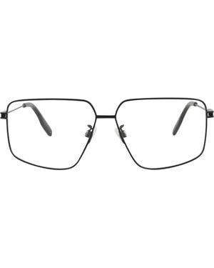 McQueen 58Mm Square Optical Glasses - Brown
