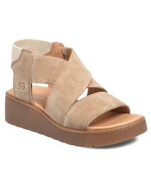 Børn Kirby Wedge Sandal - Natural