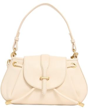 Vince Camuto Elic Leather Top Handle Bag - Natural