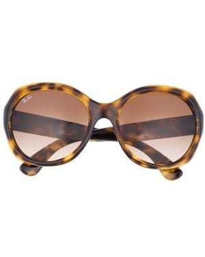 Ray-Ban 57Mm Round Sunglasses - Brown