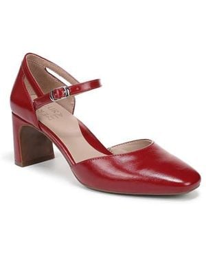 Naturalizer Yasmin Ankle Strap Dress Pump - Red