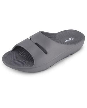 FLOOPI Sophie Comfort Slide Sandal - Gray